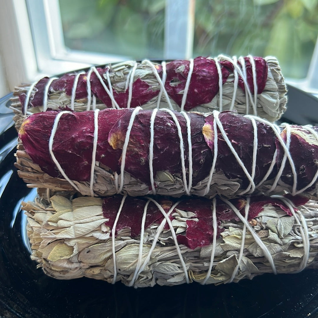 Garden Sage and Rose Petal Incense Stick