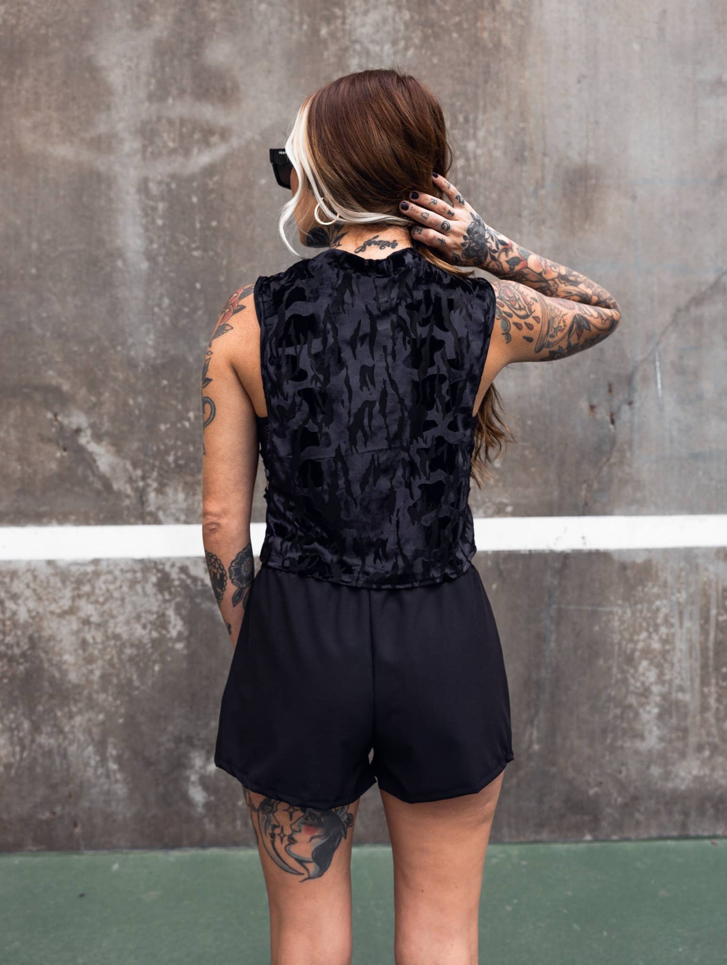 Slate Crop Tank