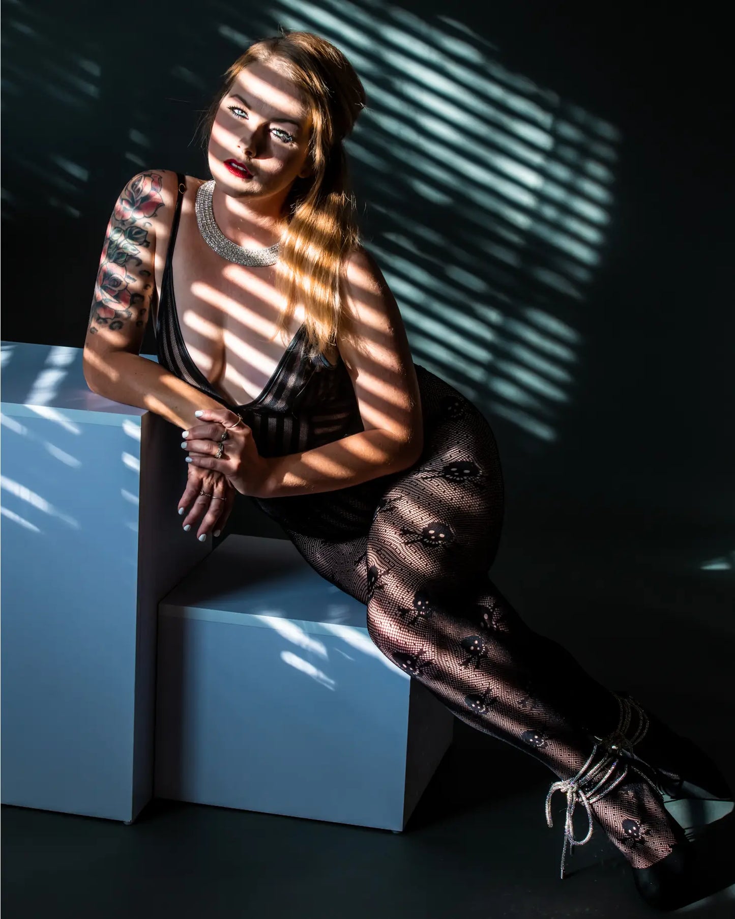 Black Fishnet Tights