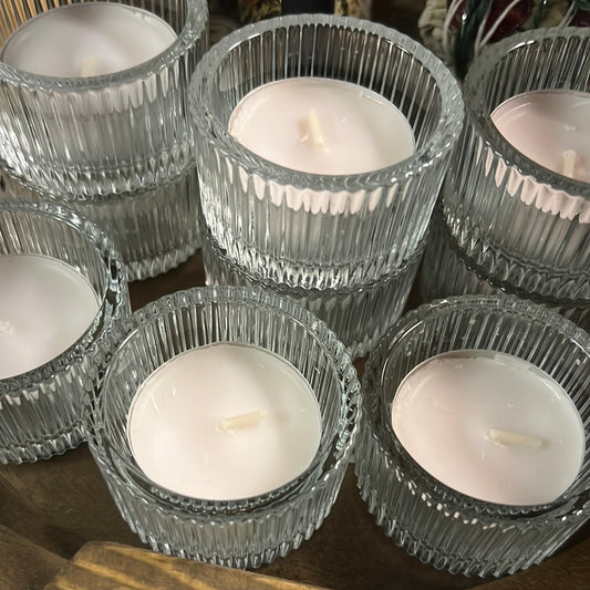 Tea Light and Glass Holder Spell Candle