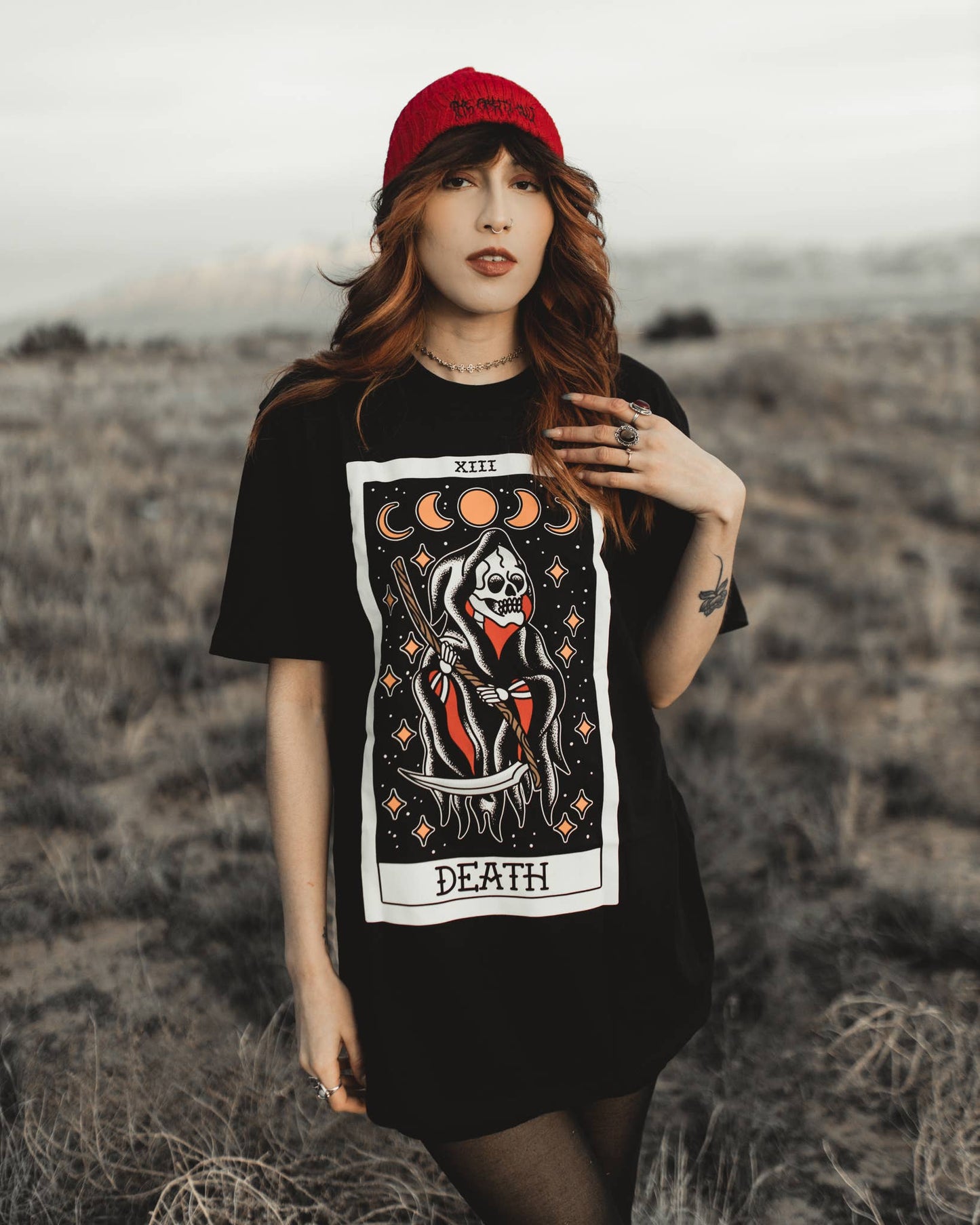 American Traditional Death Tarot Tee